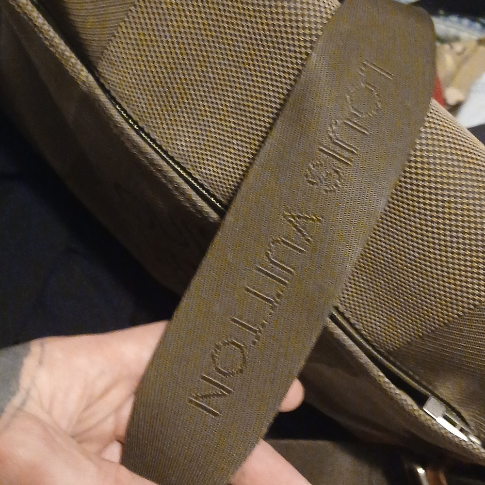 Louis Vuitton Black and Brown Damier Graphite Canvas Messenger Bag - Picture 10 of 10